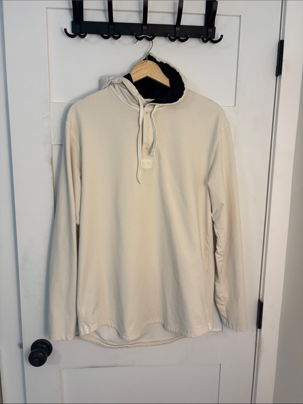 BYLT Hooded Drop Cut Lux Henley